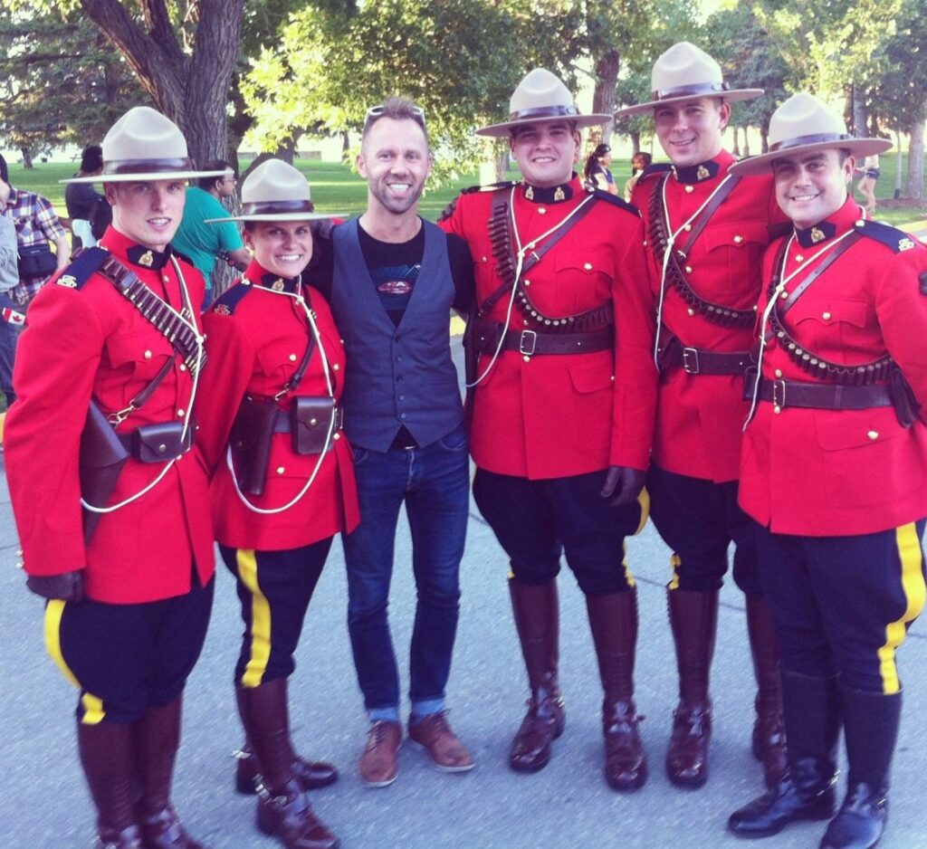 With the RCMP